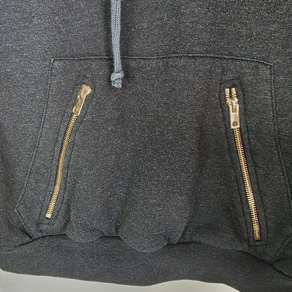 Aviator Nation Limited Edition Tiger Stripe Velvet Hoodie Pullover Size Small - Picture 5 of 9